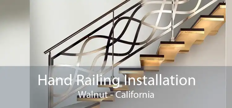 Hand Railing Installation Walnut - California