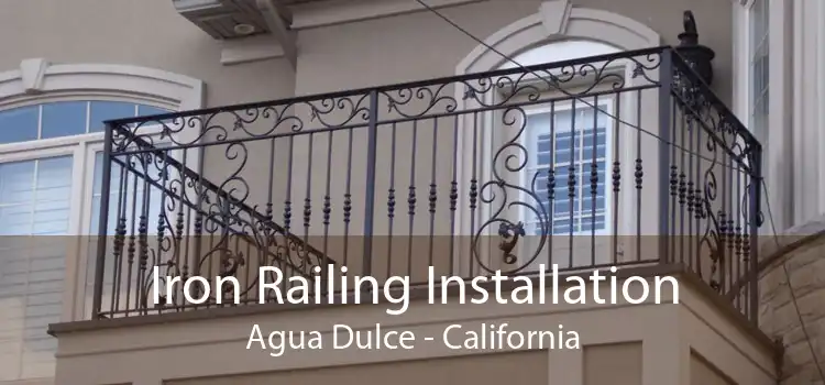 Iron Railing Installation Agua Dulce - California