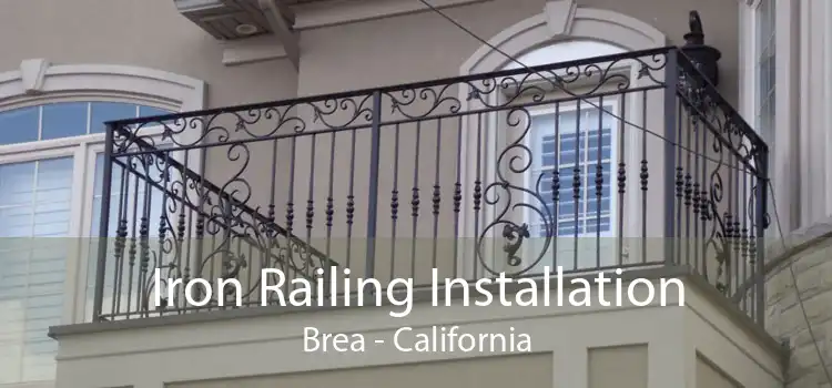 Iron Railing Installation Brea - California