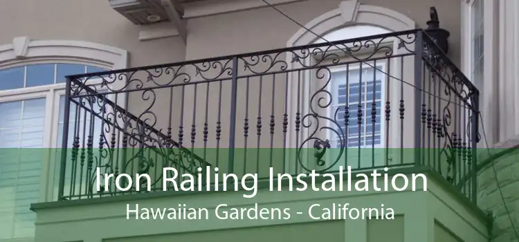 Iron Railing Installation Hawaiian Gardens - California
