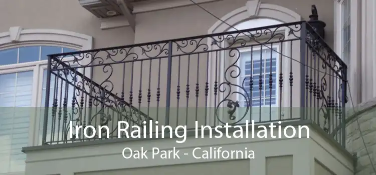 Iron Railing Installation Oak Park - California