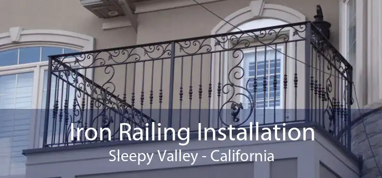 Iron Railing Installation Sleepy Valley - California