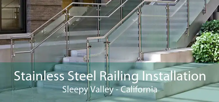 Stainless Steel Railing Installation Sleepy Valley - California