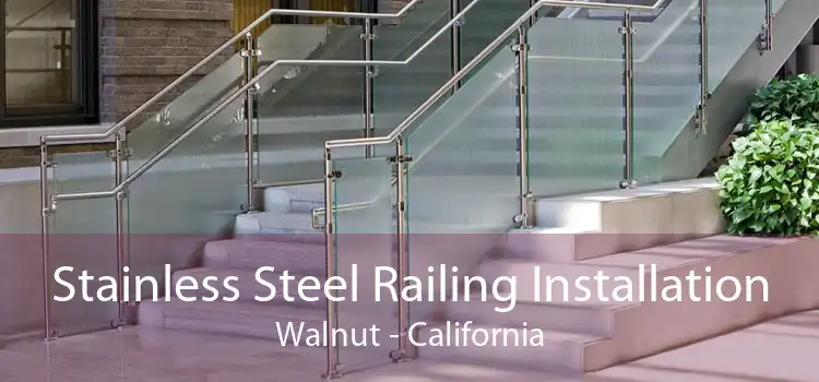 Stainless Steel Railing Installation Walnut - California